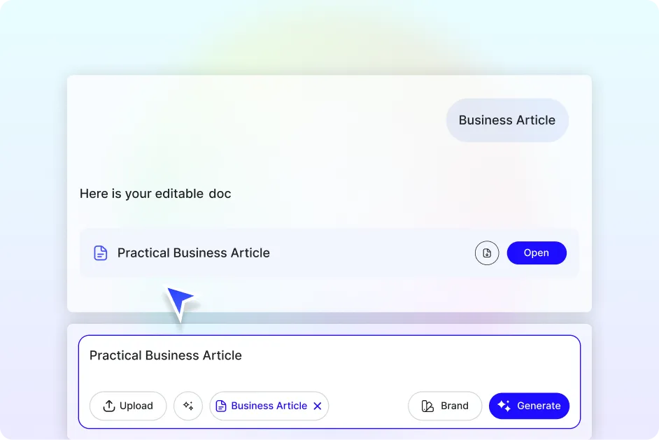 Free AI Business Article Generator, Free Business Article Maker Online